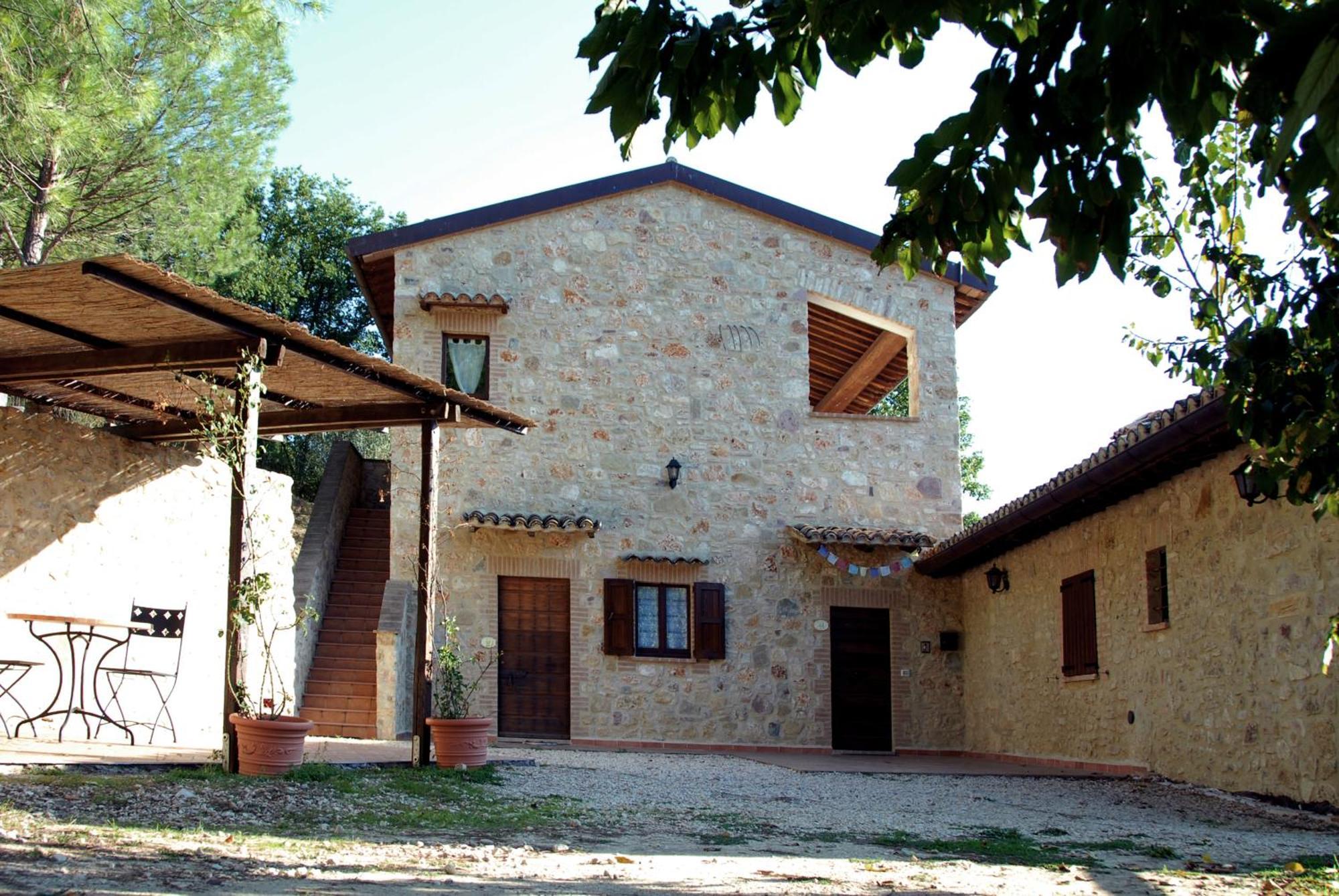 Agriturismo Bio Tra Cielo E Terra Appartement Grutti Buitenkant foto