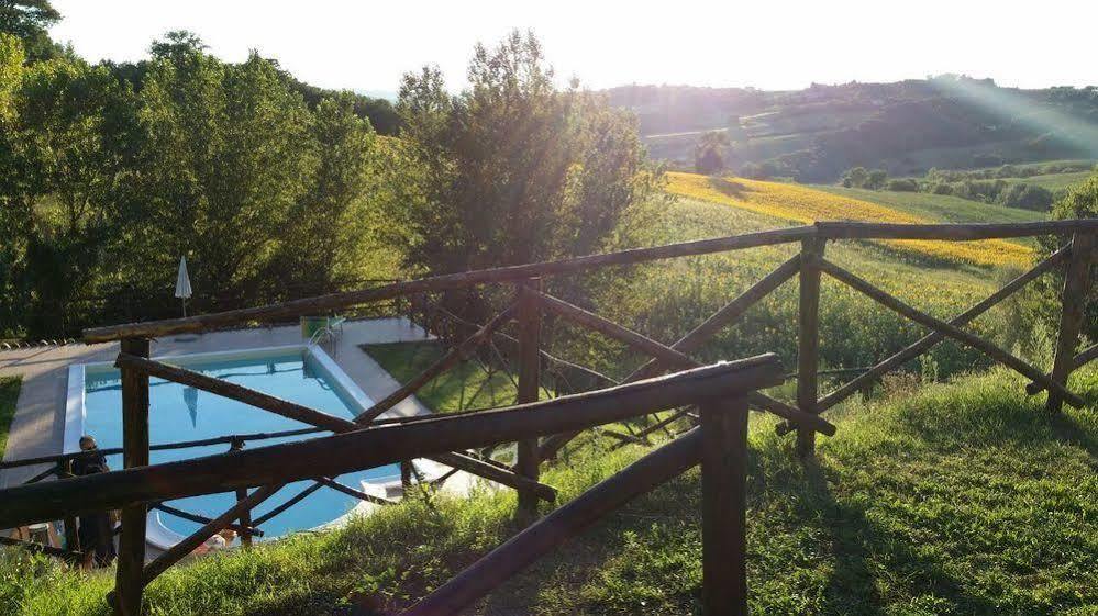 Agriturismo Bio Tra Cielo E Terra Appartement Grutti Buitenkant foto