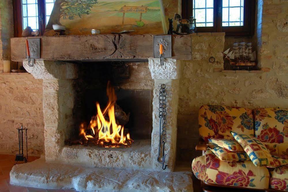 Agriturismo Bio Tra Cielo E Terra Appartement Grutti Buitenkant foto