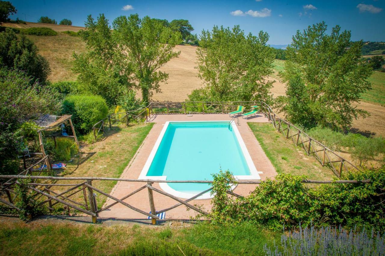 Agriturismo Bio Tra Cielo E Terra Appartement Grutti Buitenkant foto