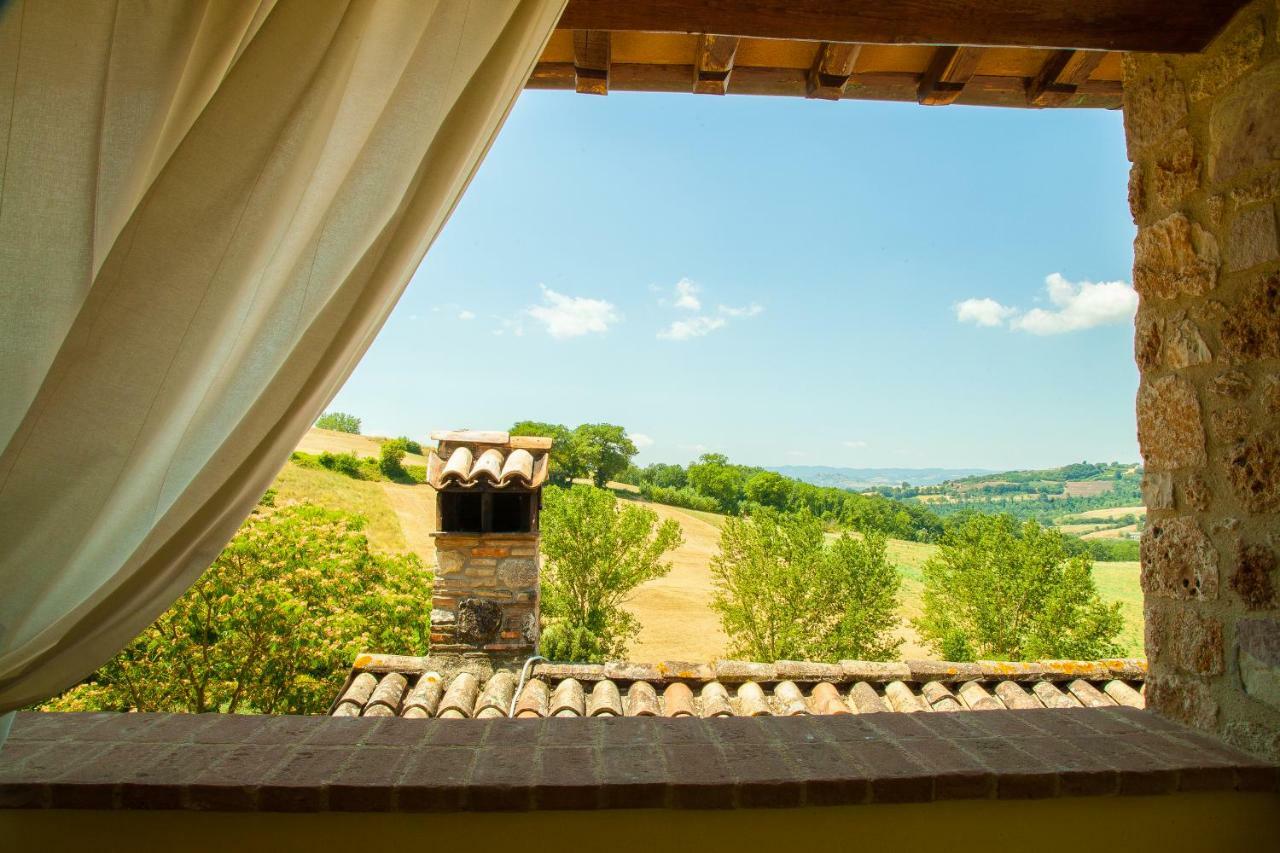 Agriturismo Bio Tra Cielo E Terra Appartement Grutti Buitenkant foto
