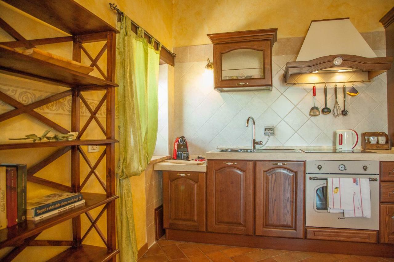 Agriturismo Bio Tra Cielo E Terra Appartement Grutti Buitenkant foto