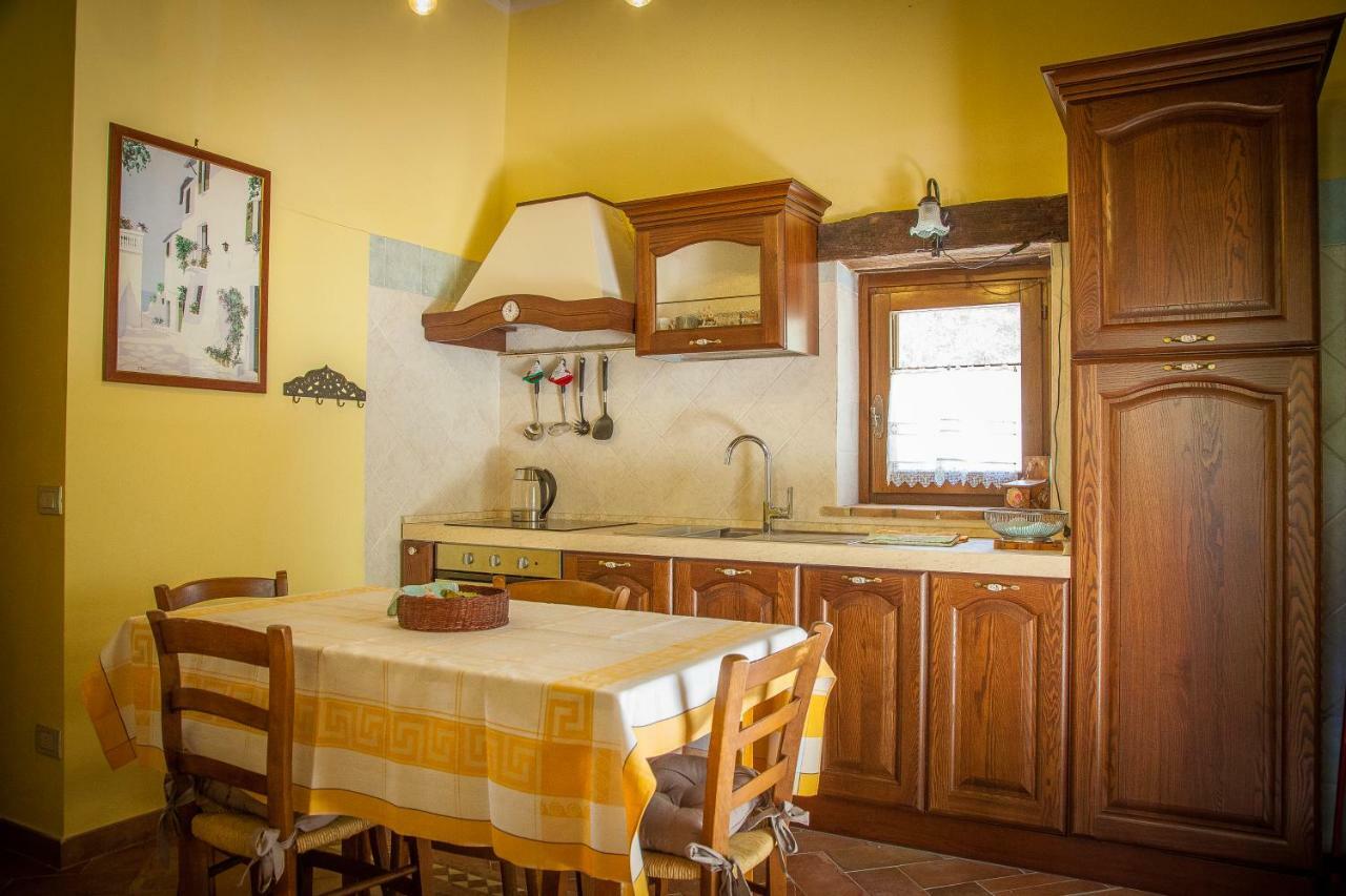 Agriturismo Bio Tra Cielo E Terra Appartement Grutti Buitenkant foto